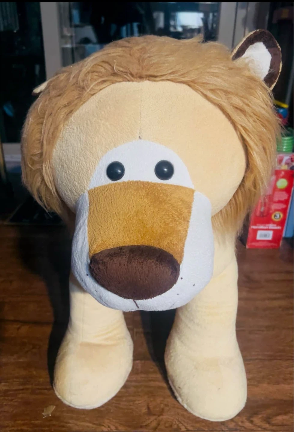 Plush Lion Stool Toy - photo 2