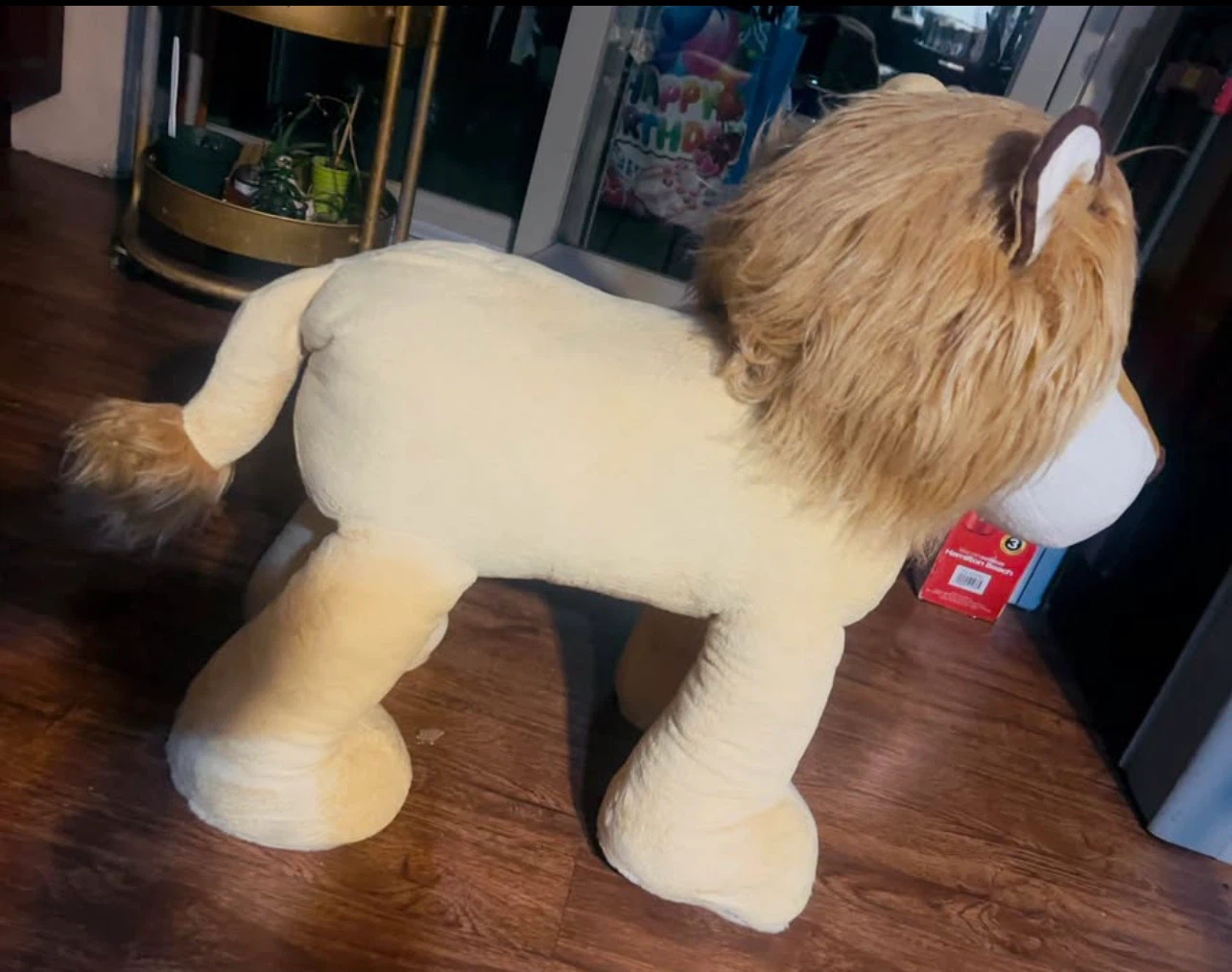 Plush Lion Stool Toy - photo 3