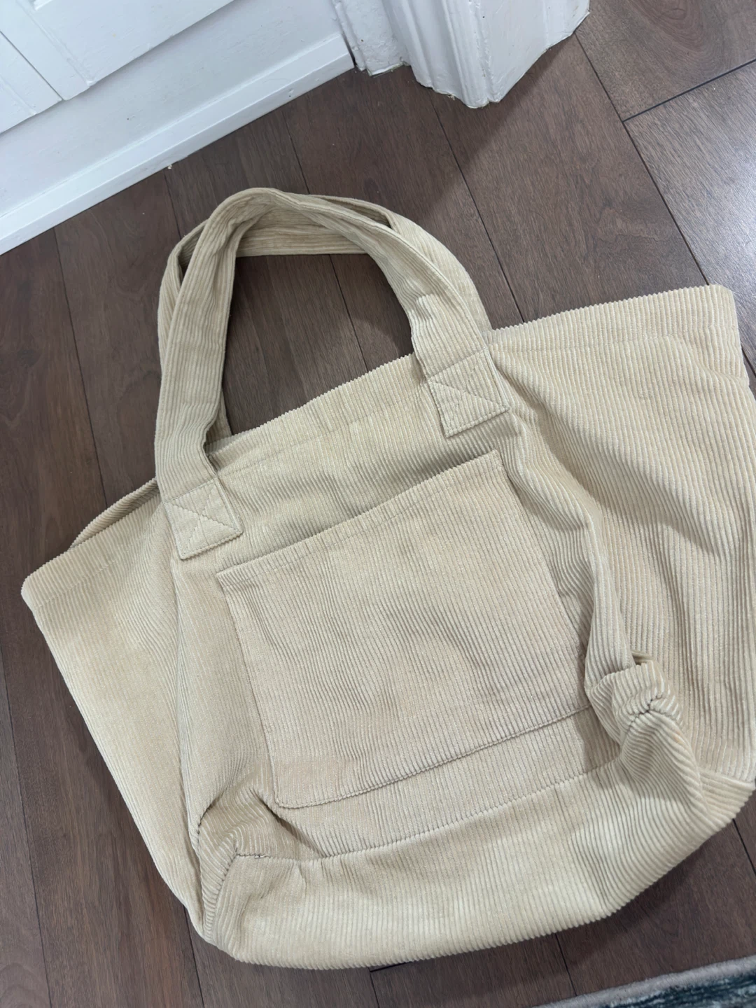 Urban Outfitters Corduroy Tote Bag - Beige - photo 2