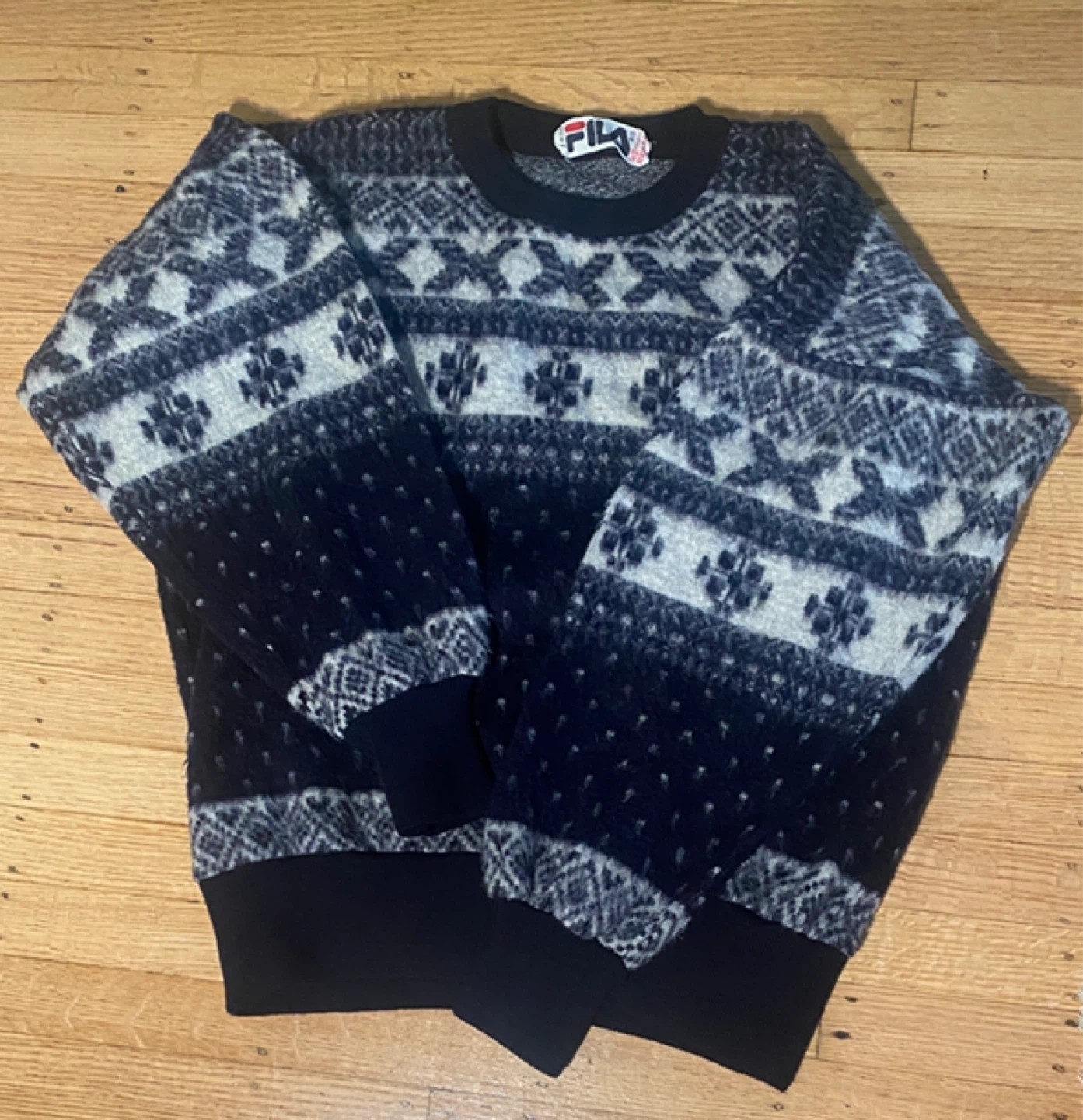 Vintage FILA Nordic Wool Sweater