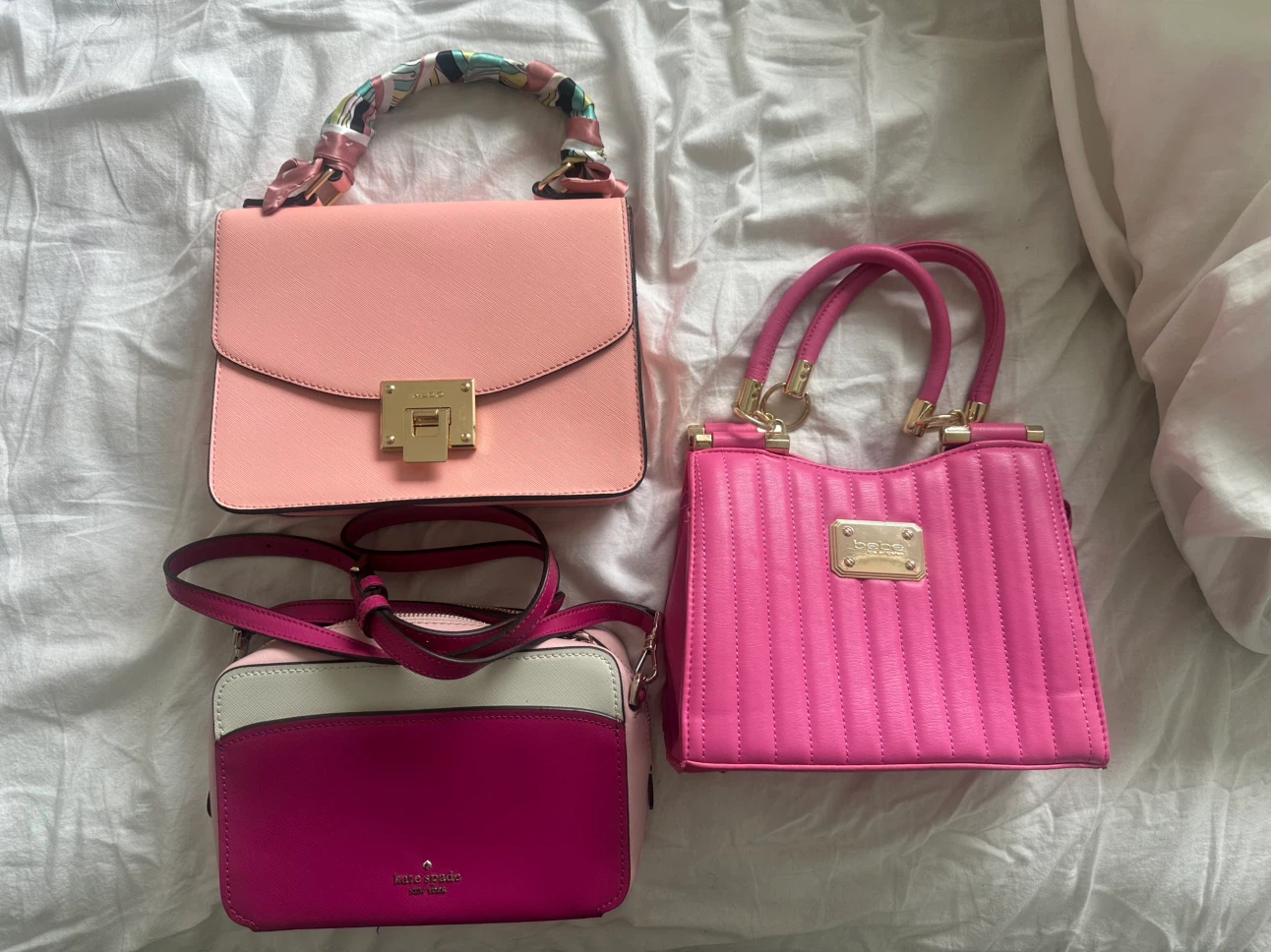 Aldo, Bebe, and Kate Spade Purses