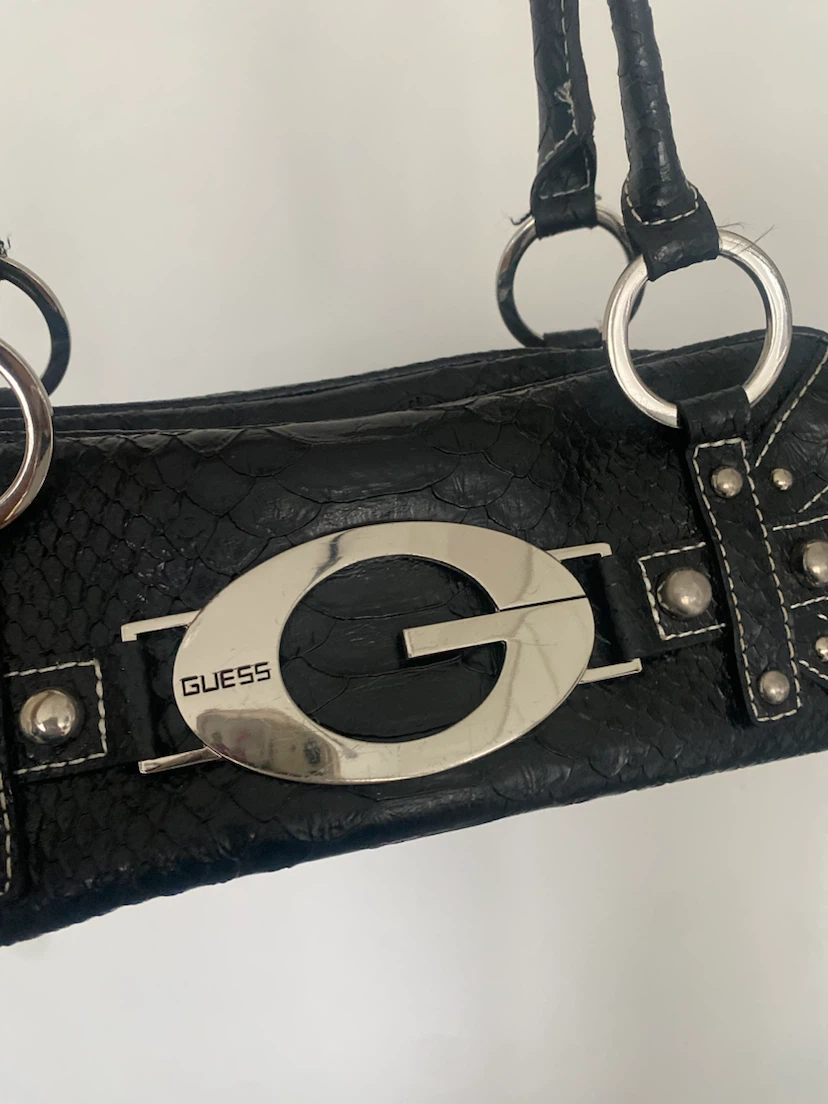 Black Vintage Guess Shoulder Bag - photo 2