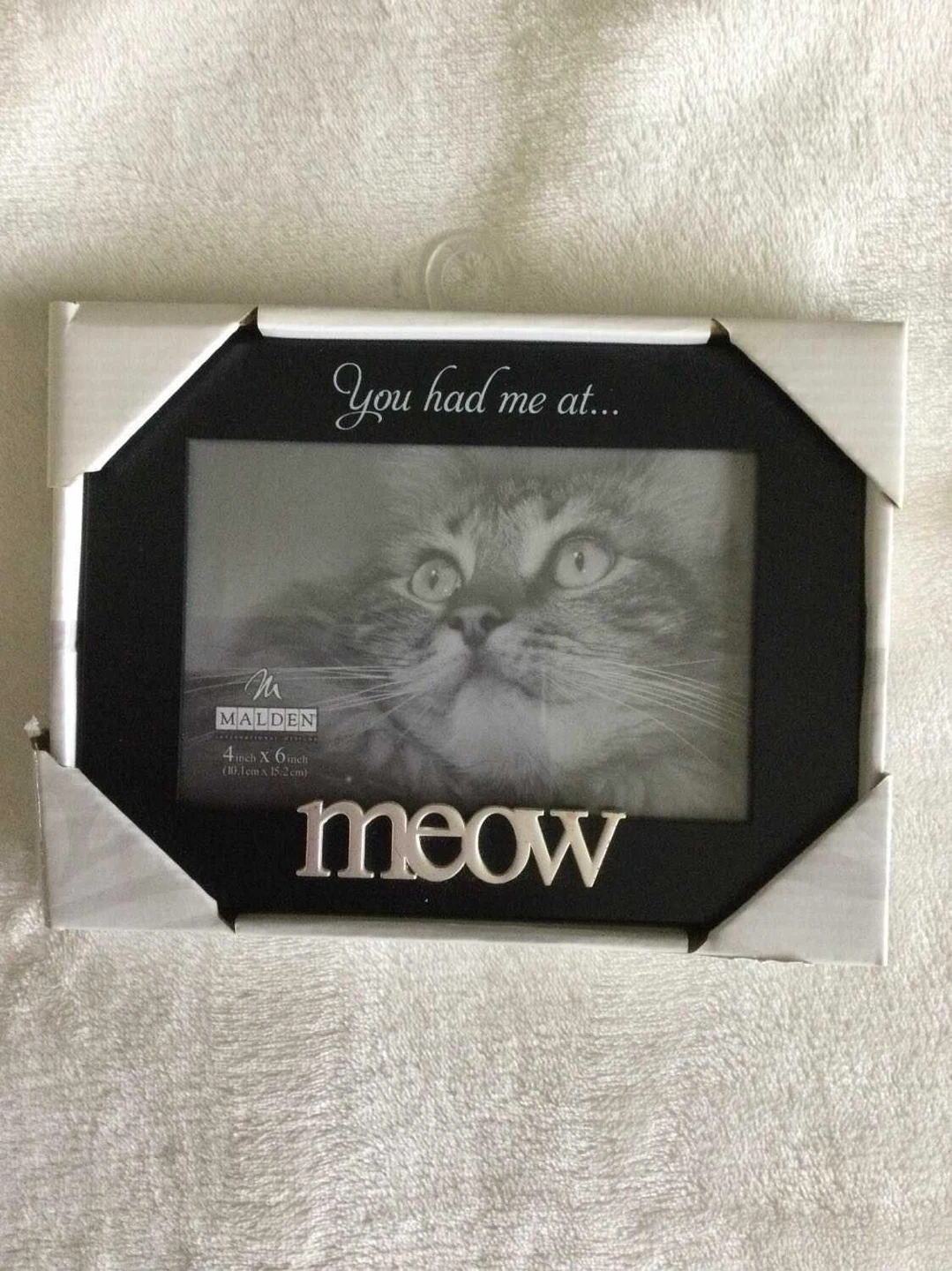 Malden "You Had Me At Meow" Photo Frame