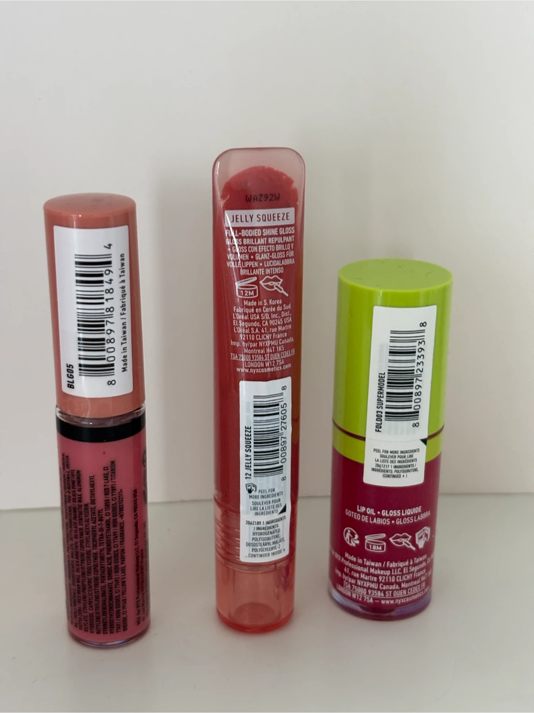 NYX Butter Gloss, Jelly Job & Fat Oil Lip Gloss Trio - photo 2
