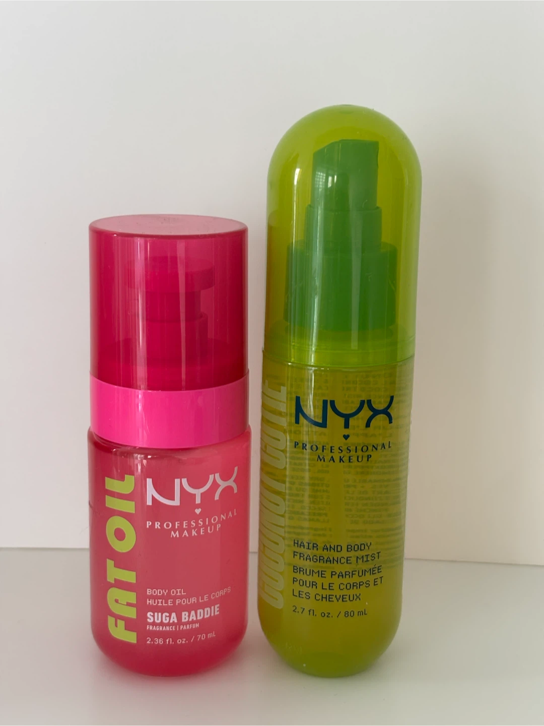 NYX Professional Makeup Fat Oil & Coconut Cutie Spray Set