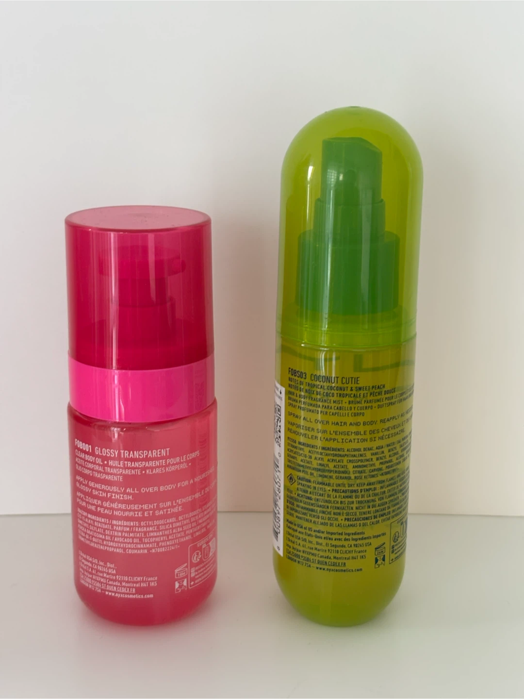 NYX Professional Makeup Fat Oil & Coconut Cutie Spray Set - photo 2