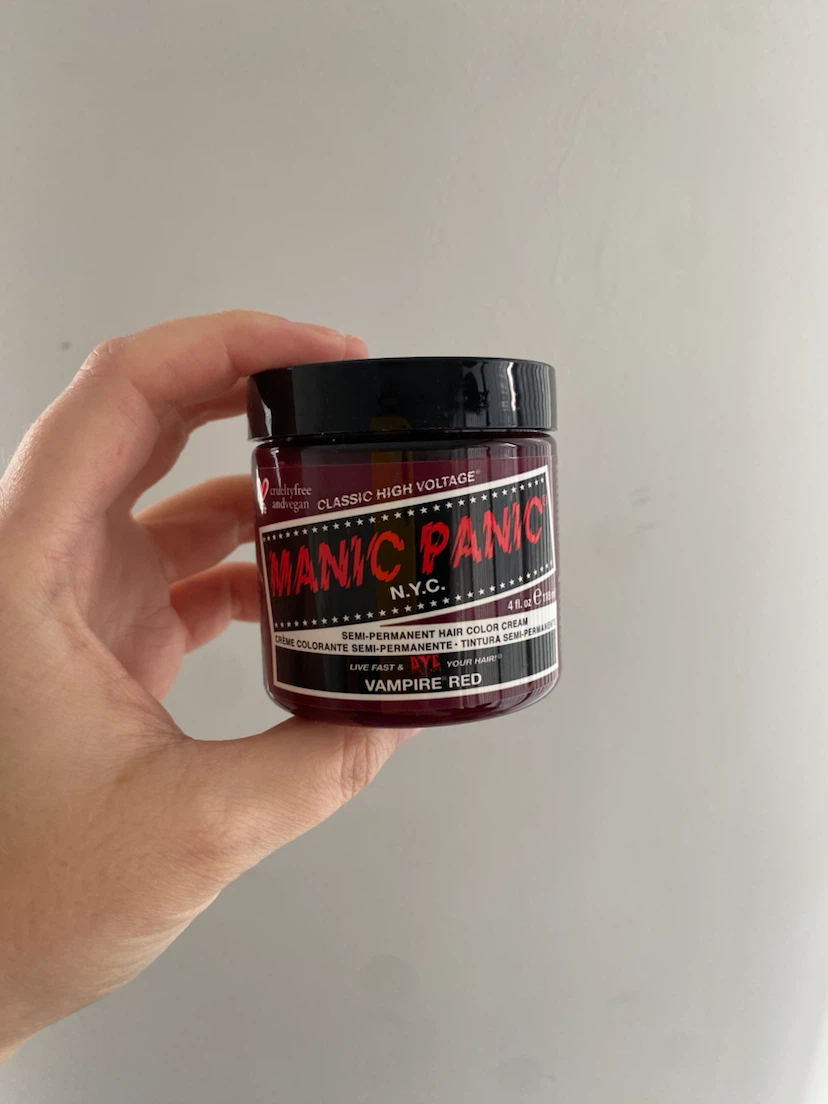 Red hair dye