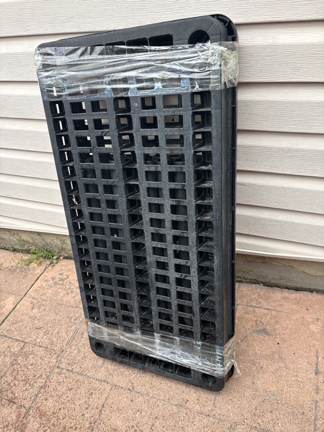 Black Plastic Shelf