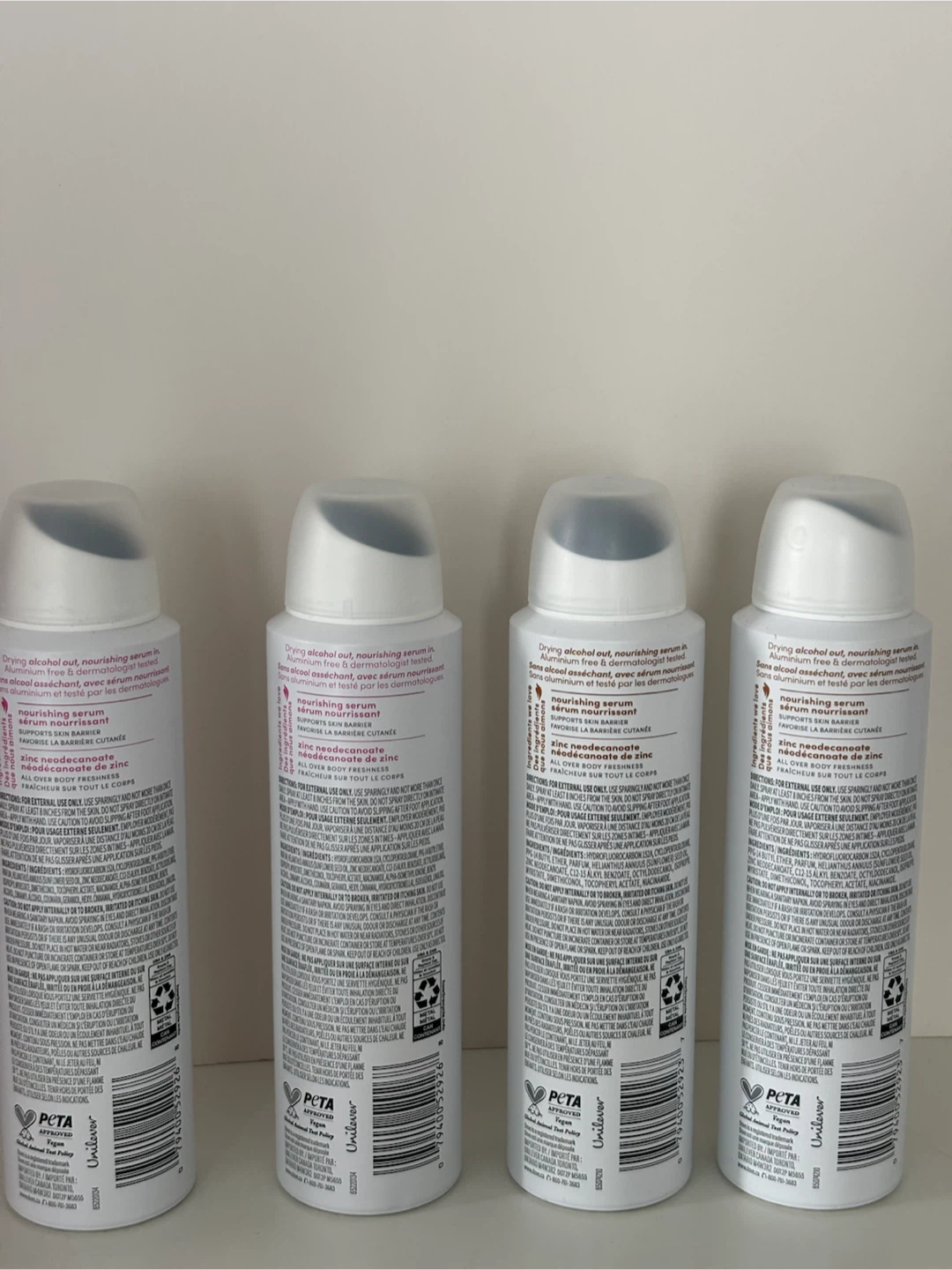Dove Whole Body Deodorant Spray x4 - photo 2