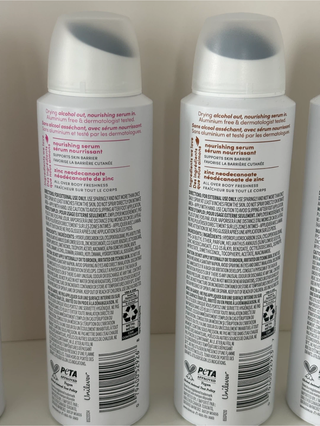 Dove Whole Body Deodorant Spray x4 - photo 3