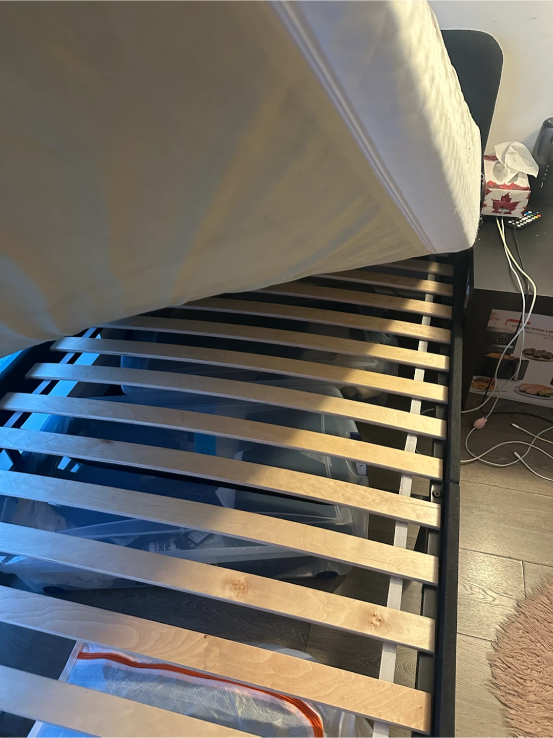 Twin Bed Frame + Mattress + 2 FREE Pillows | Move-Out Sale - photo 2