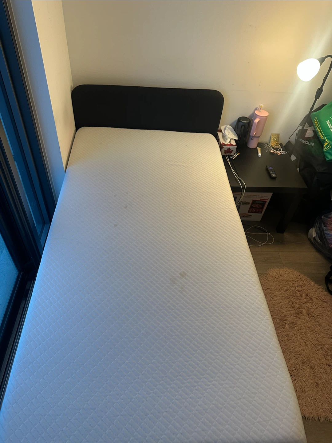 Twin Bed Frame + Mattress + 2 FREE Pillows | Move-Out Sale - photo 3