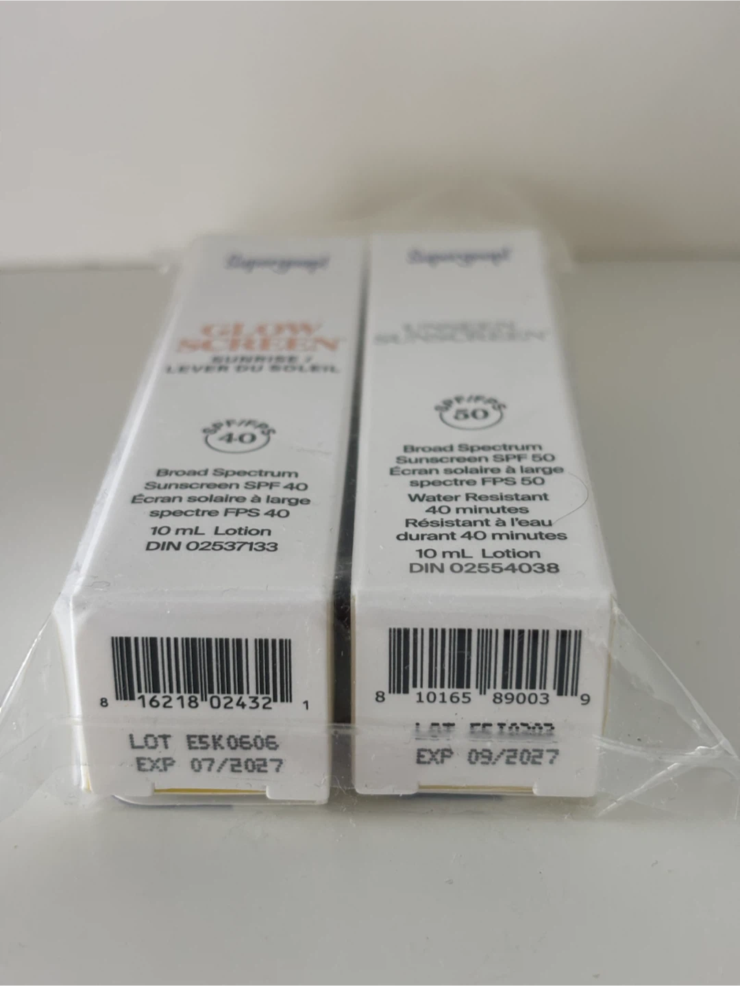 Supergoop! Glow Screen SPF 40 & Unseen Sunscreen SPF 50 Set - photo 3