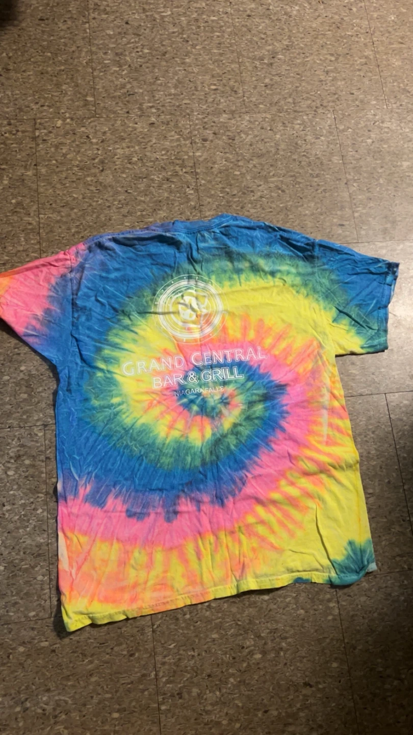 Bud Light Tie Dye T-Shirt - Grand Central Bar & Grill - photo 2