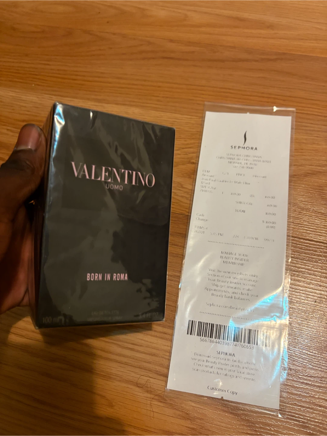 Valentino Uomo Born in Roma Cologne