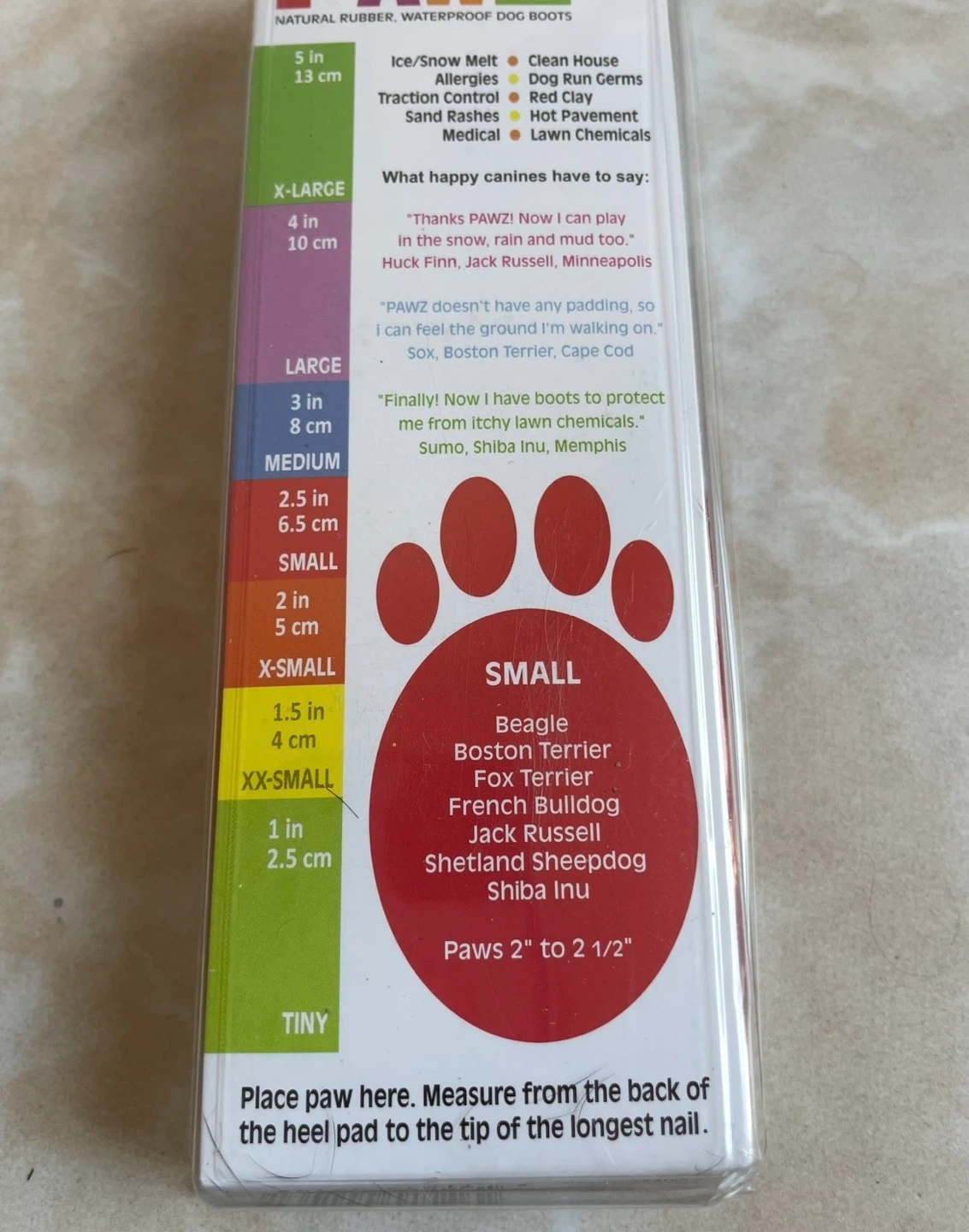 Brand New Pawz Small Dog Boots - photo 2