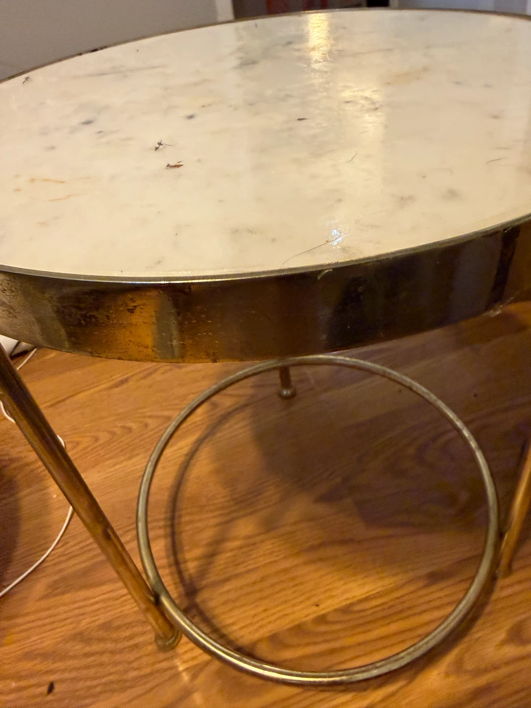 Marble Top Side Table - photo 3