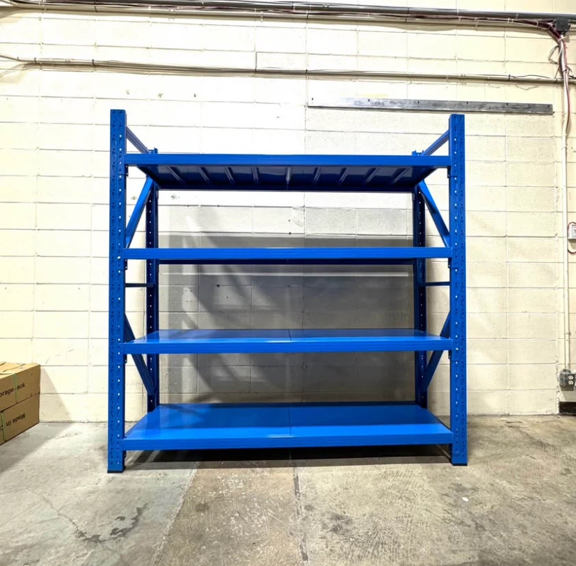 Industrial Heavy Duty 4-Tier Metal Shelving Unit