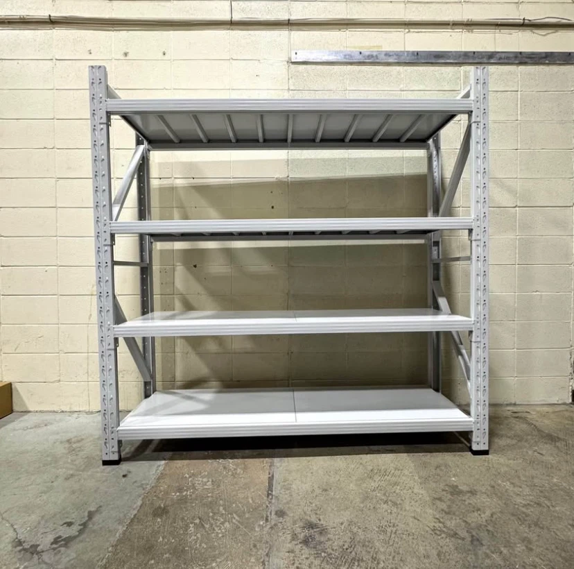 Industrial Heavy Duty 4-Tier Metal Shelving Unit - photo 2
