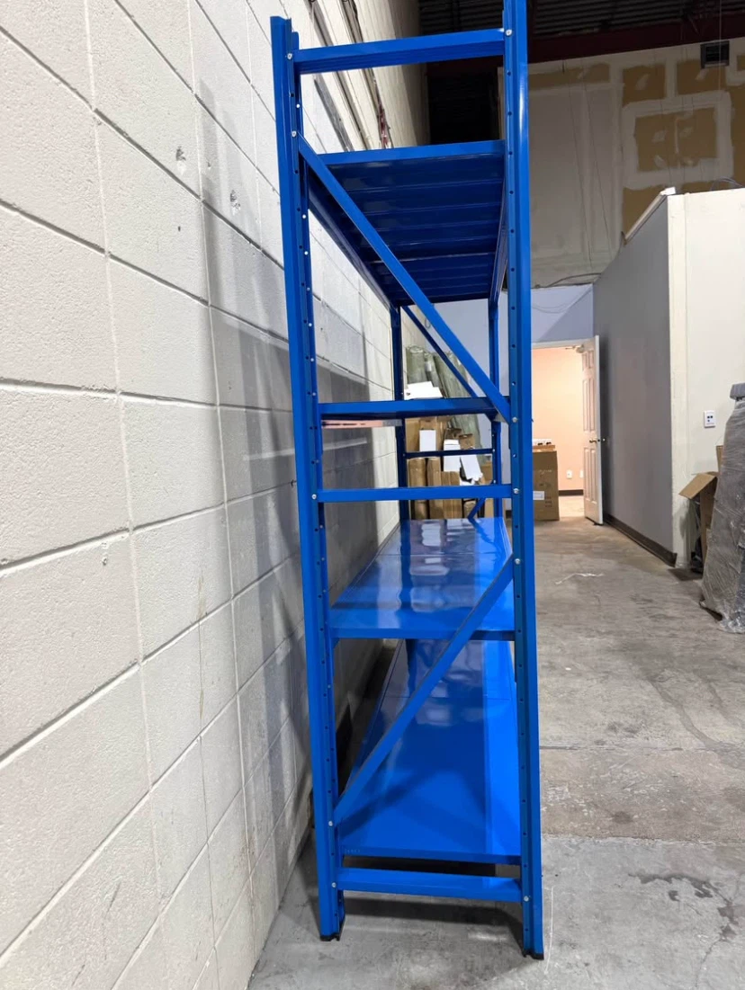 Industrial Heavy Duty 4-Tier Metal Shelving Unit - photo 5