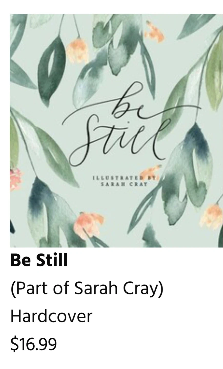 NEW✨Be Still Hardcover Book - photo 4