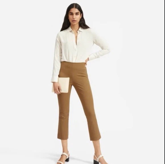 Everlane Women's Tan Cropped Pants - photo 2