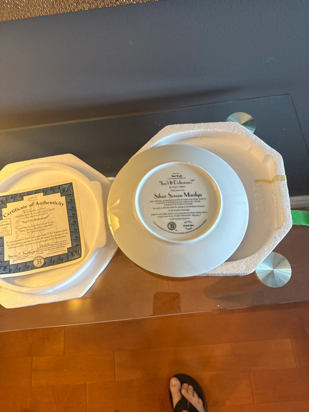 Bradford Exchange Marilyn Monroe Collector Plate - photo 4