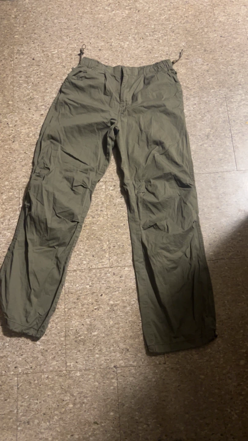 Olive Green Cargo Pants