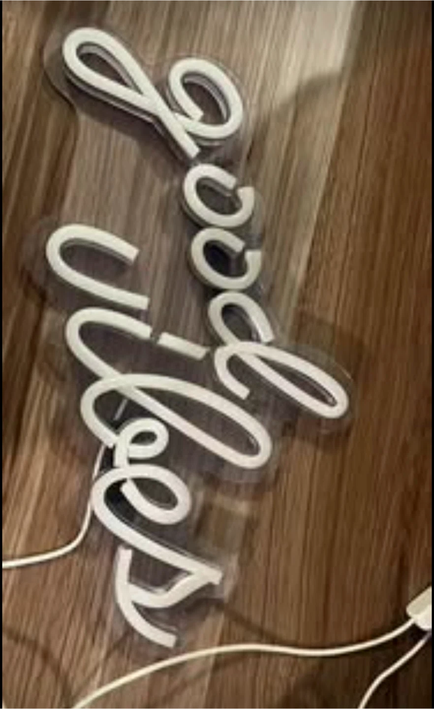 Good Vibes LED Neon Sign - photo 2