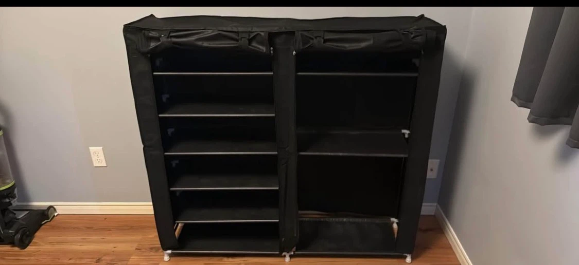 Double fabric shoe rack - photo 2