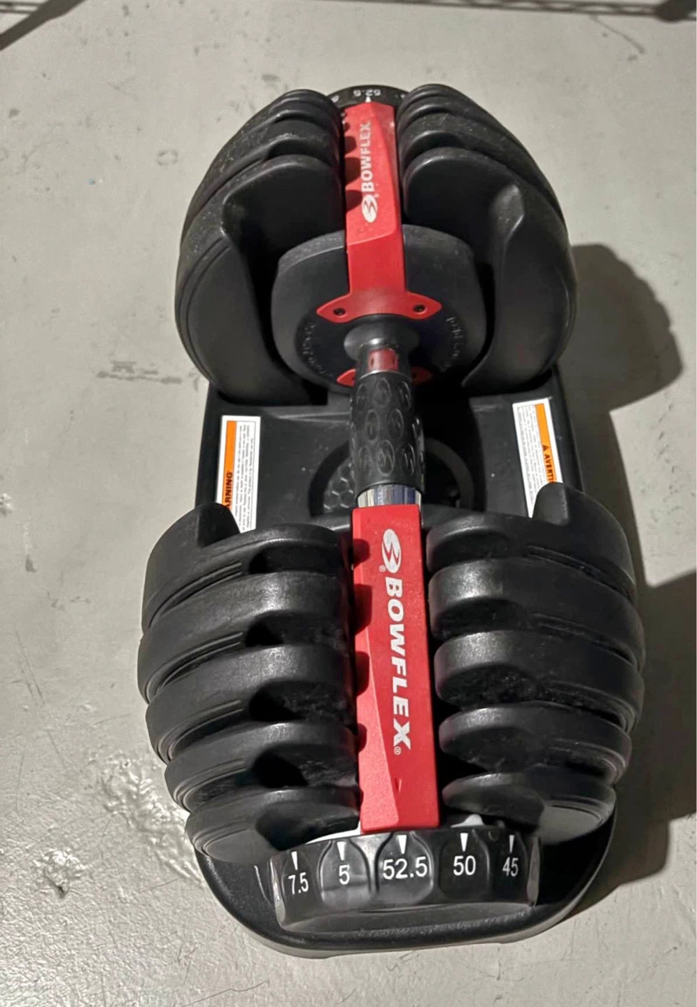 Bowflex SelectTech 552 Adjustable Dumbbell