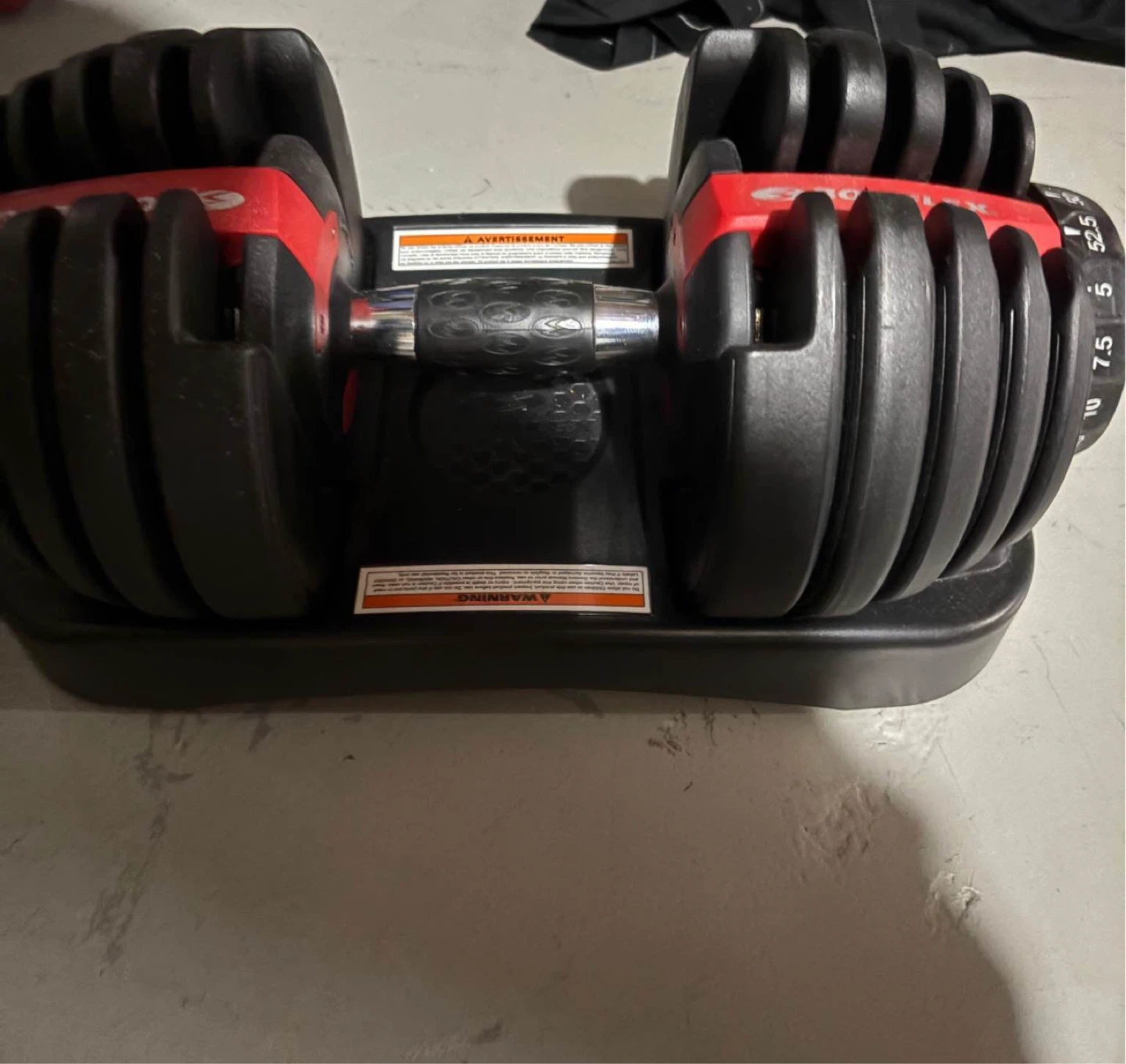 Bowflex SelectTech 552 Adjustable Dumbbell - photo 2