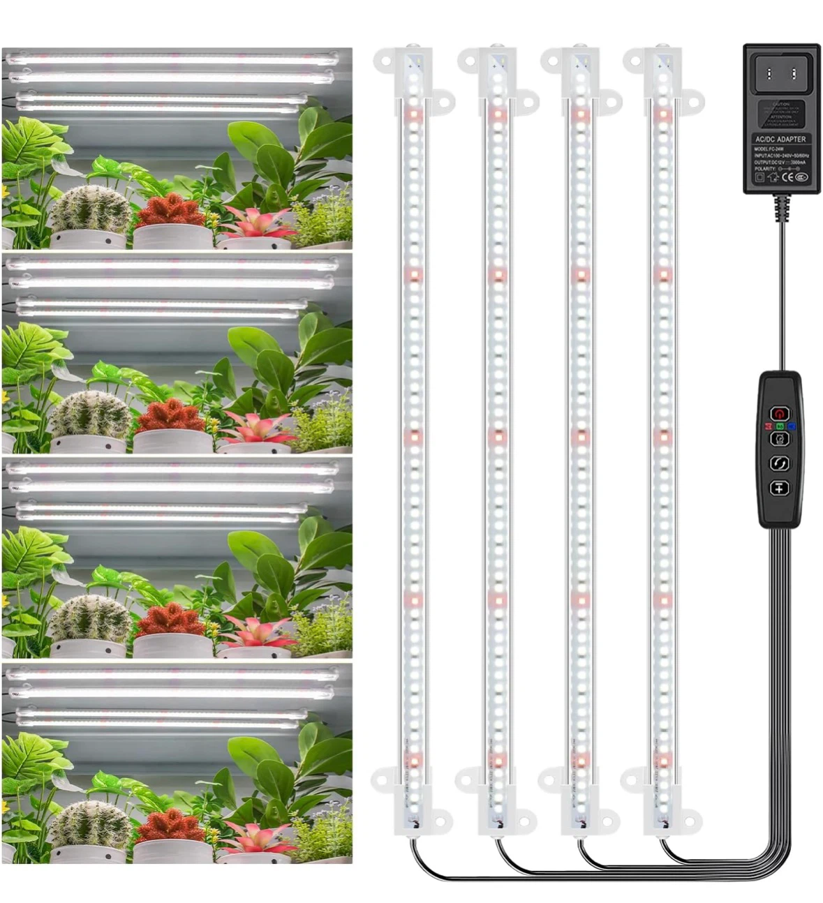 Wiauxulay 36W LED Plant Grow Light Strips - photo 4