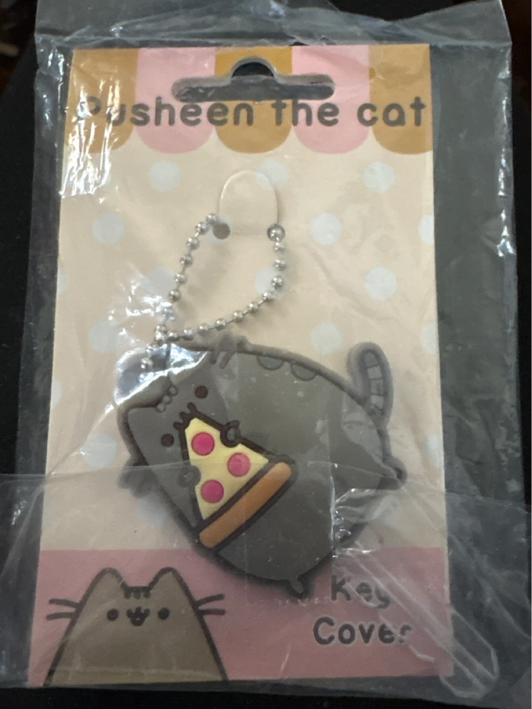 Pusheen the Cat Pizza Key Cover