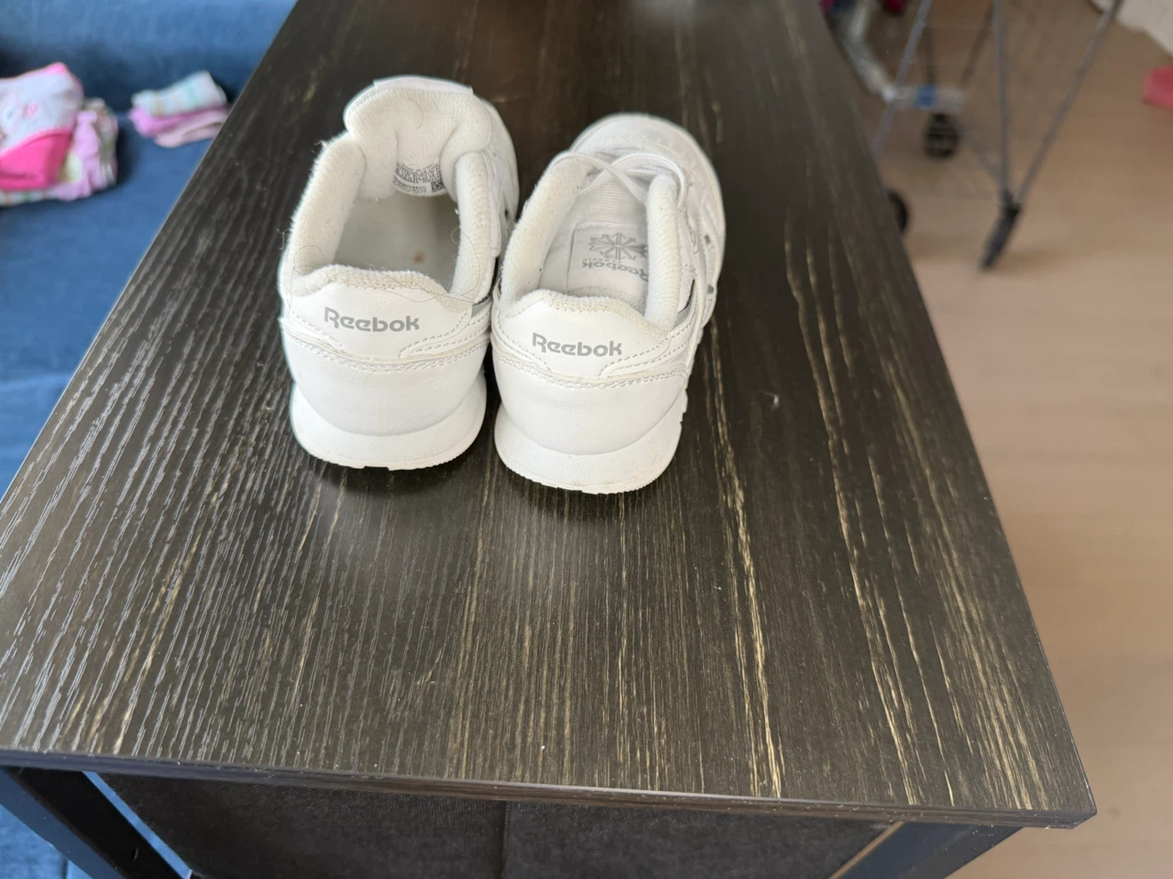 Reebok Classic White Sneakers – Toddler Size 8 - photo 3