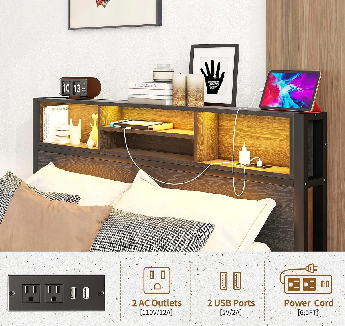 Full sized bed frame - photo 2