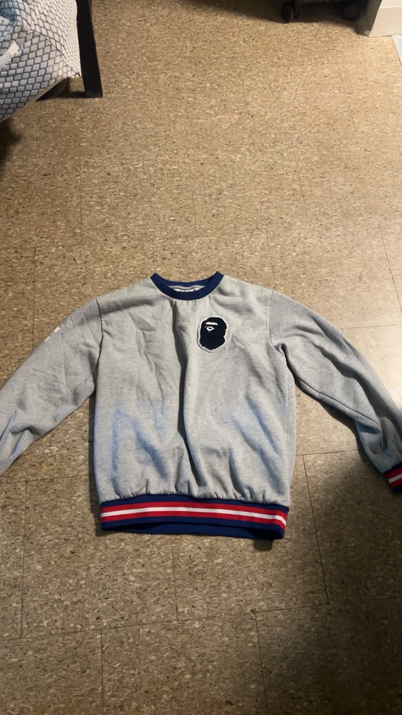 A Bathing Ape "BAPE" Crewneck Sweatshirt