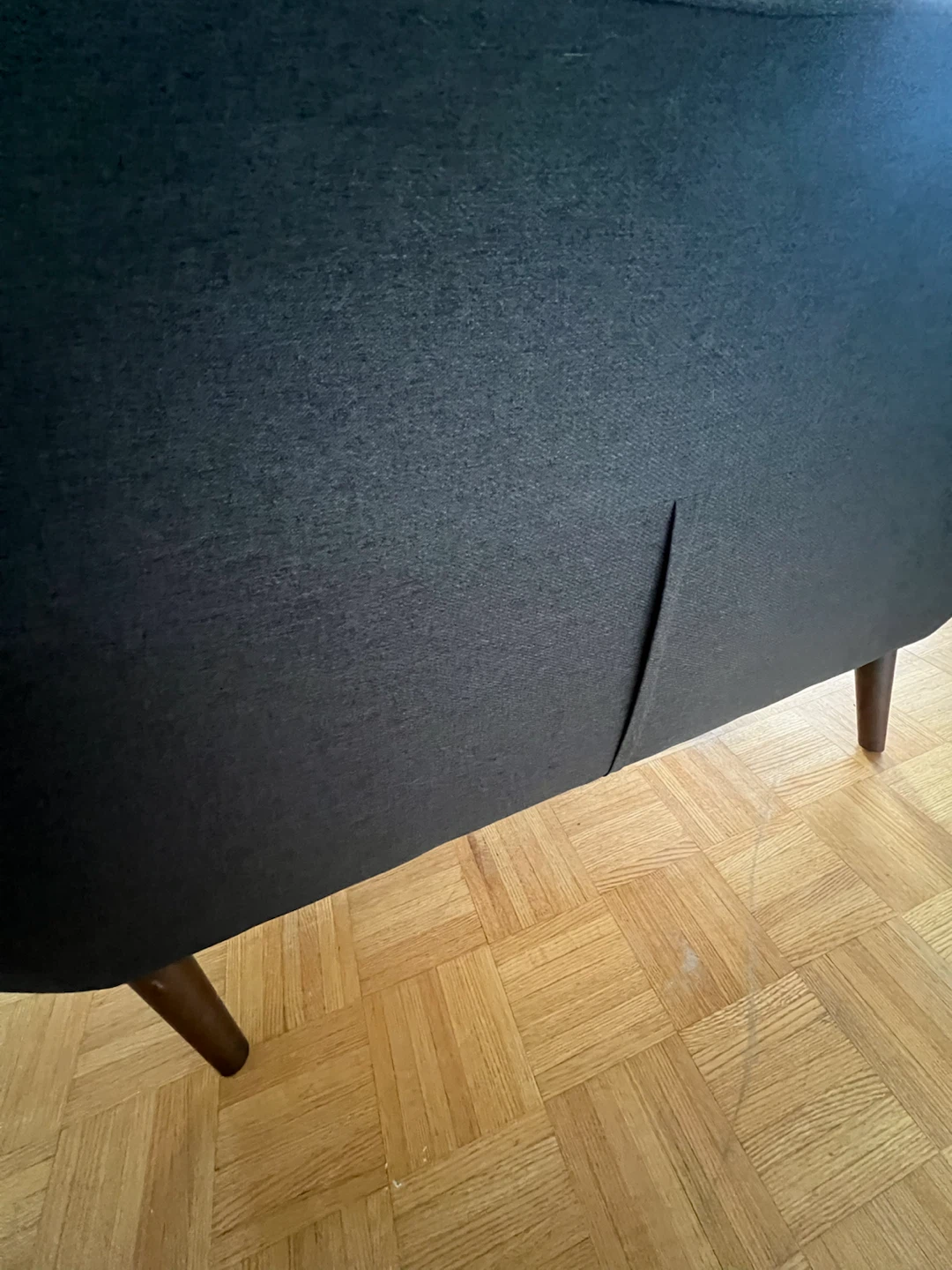 Pair of Dark Grey Loveseats + FREE coffee table - photo 3