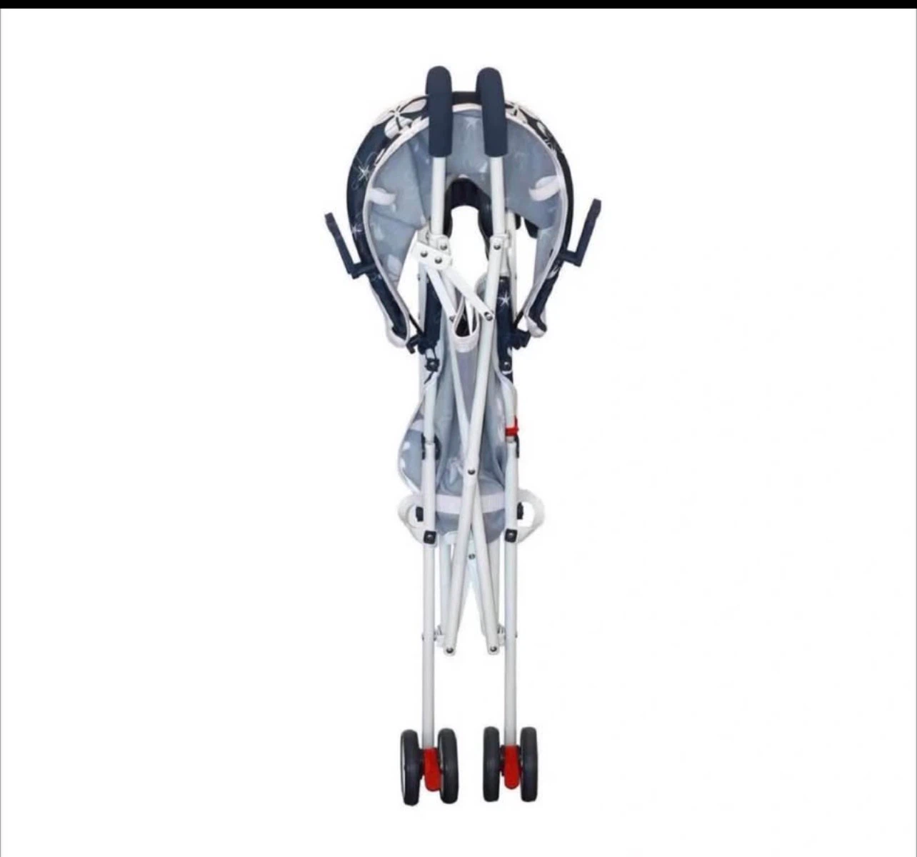 Bily Umbrella Stroller in Navy and White Flowers - photo 4