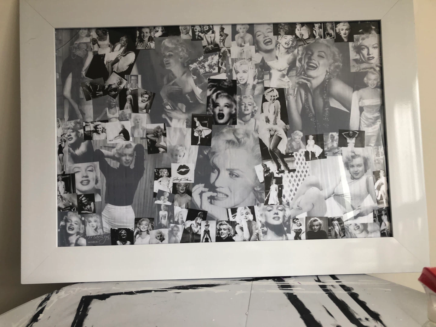 Marilyn Monroe framed collage - photo 2