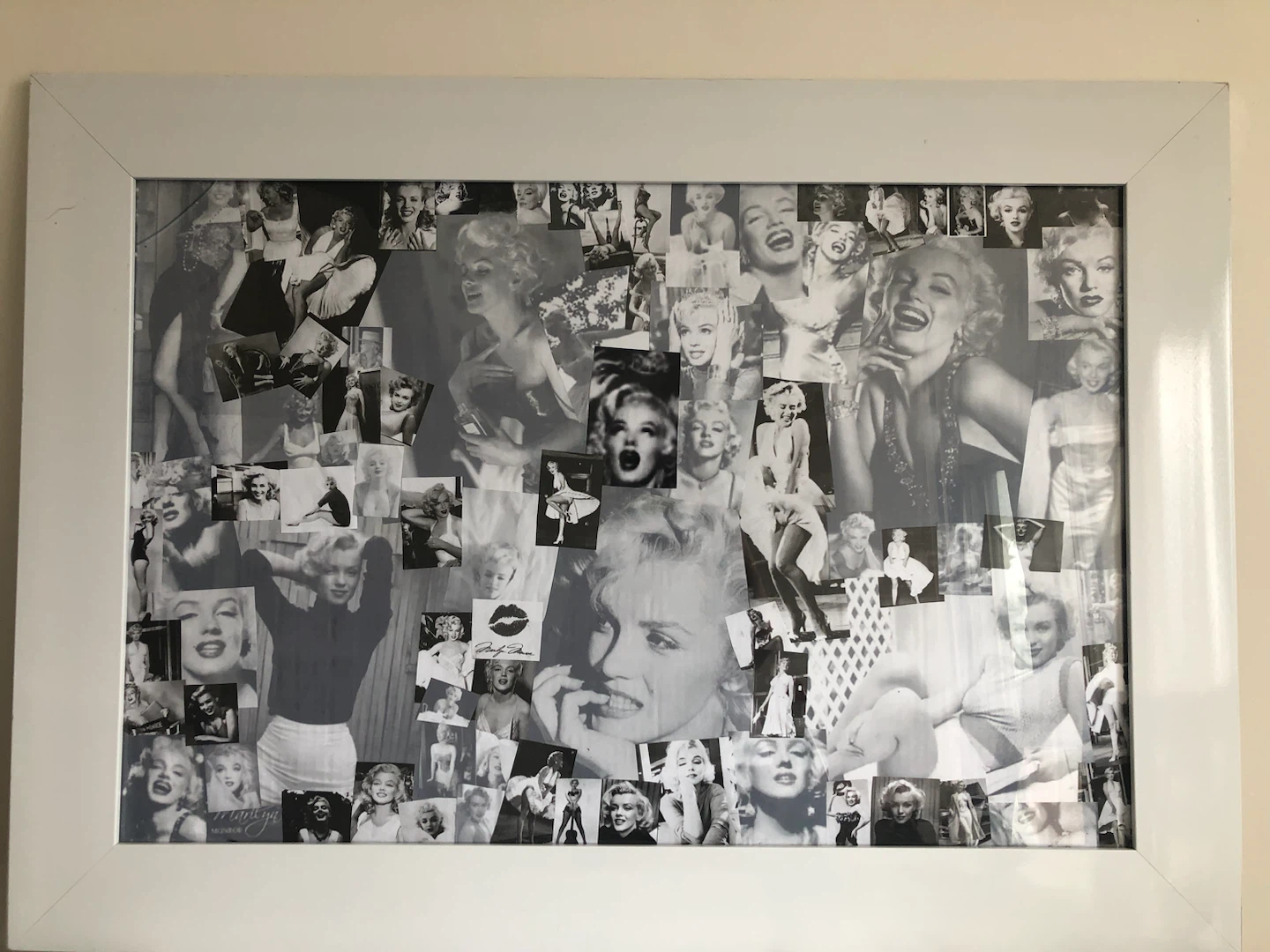 Marilyn Monroe framed collage - photo 3
