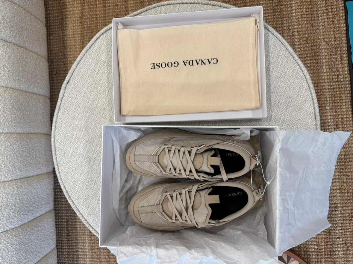 BNWT Canada Goose Glacier Trail Sneaker Limestone | M US 10 - photo 5