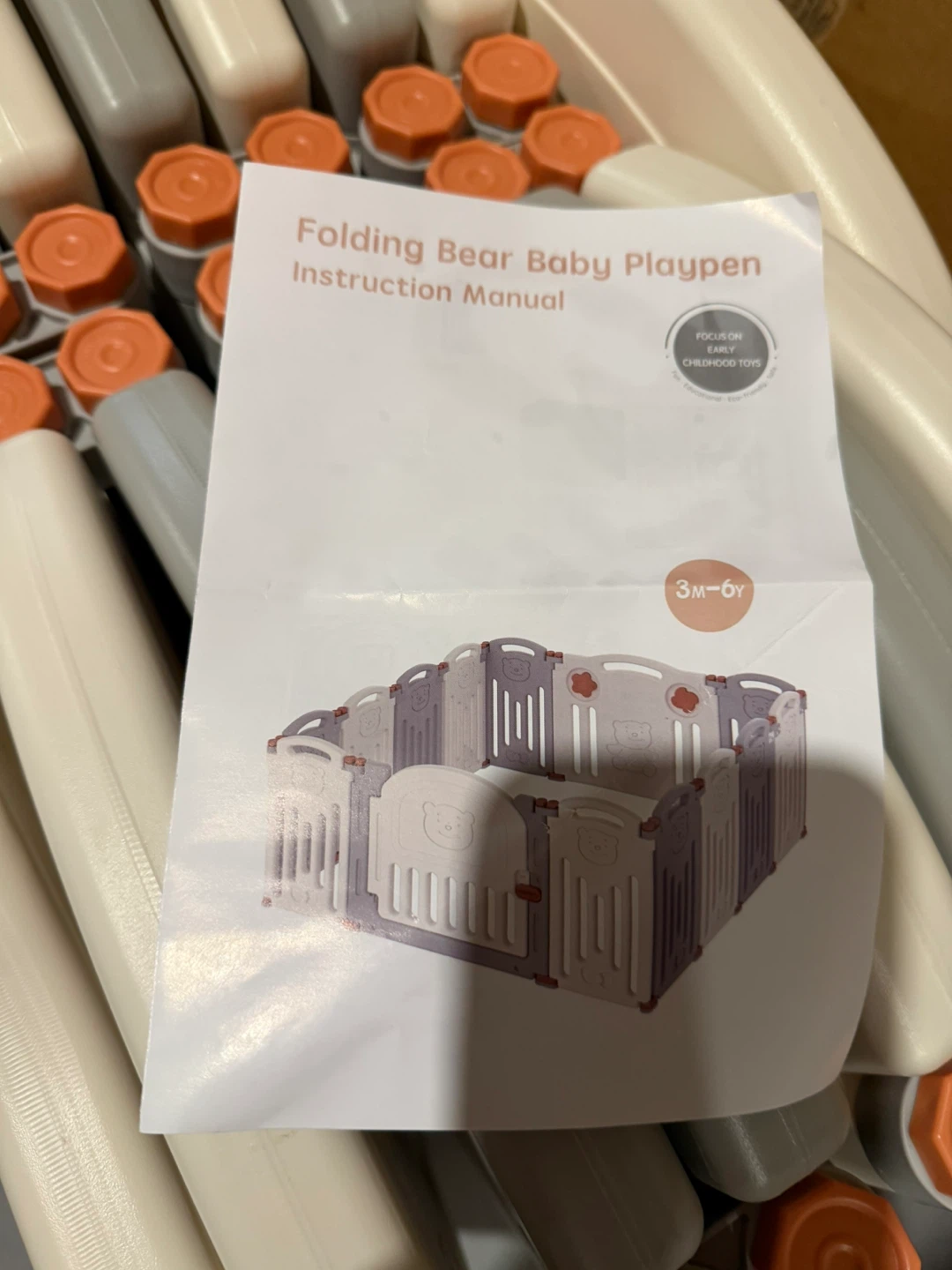 Folding baby bear playpen - photo 3