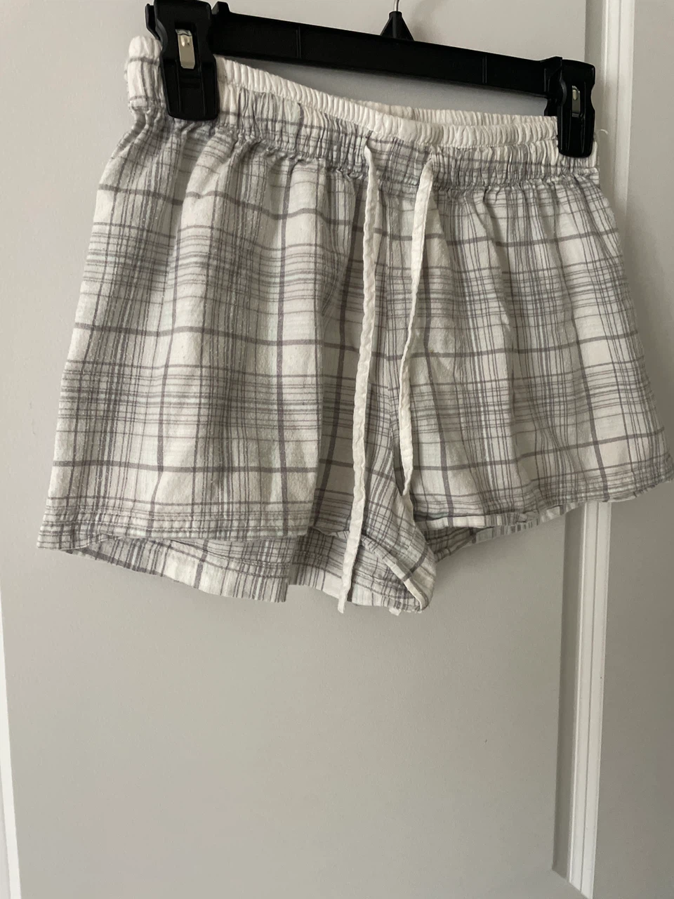 La Vie en Rose Plaid Pajama Shorts