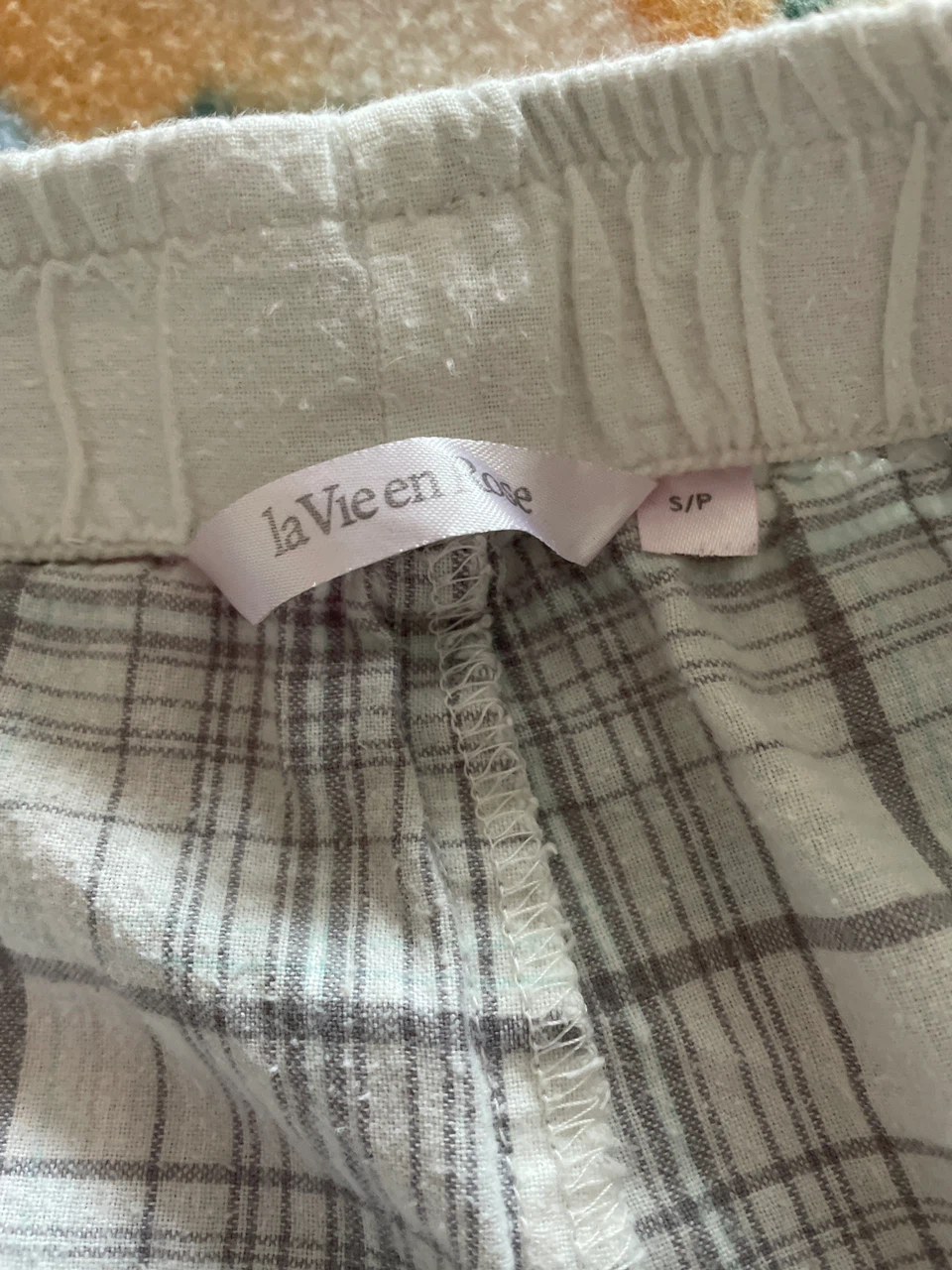 La Vie en Rose Plaid Pajama Shorts - photo 3