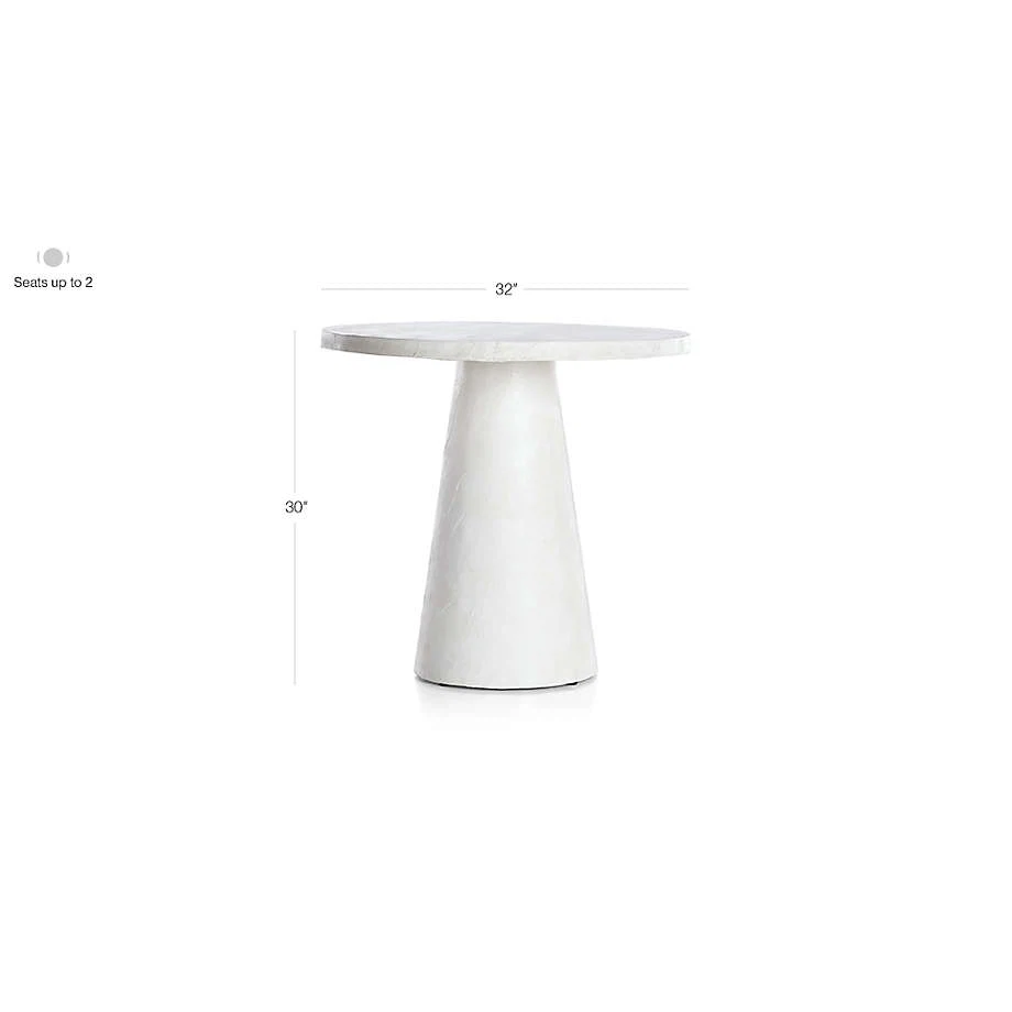 Create and Barrel (32'Round Pedestal Dining Table) - photo 5