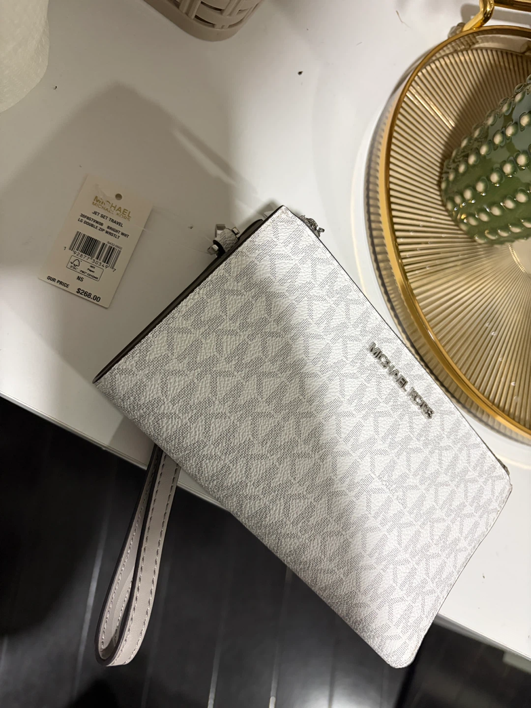 Michael Kors Jet Set Travel LG Double Zip Wristlet