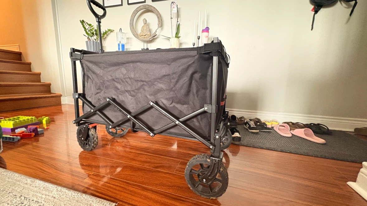 Navatiee Black Folding Collapsible Wagon