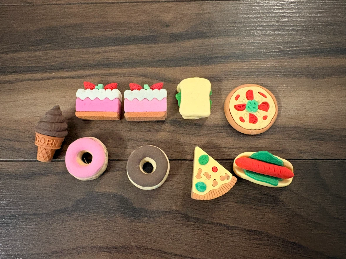 Novelty erasers - photo 2