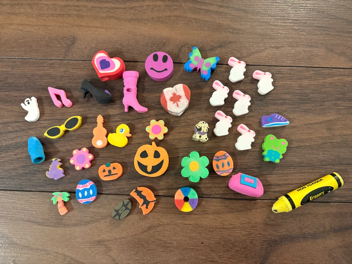 Novelty erasers - photo 3